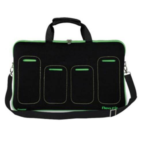 Front Standard. dreamGEAR - Carrying Case for Portable Gaming Console, - Black, Green.