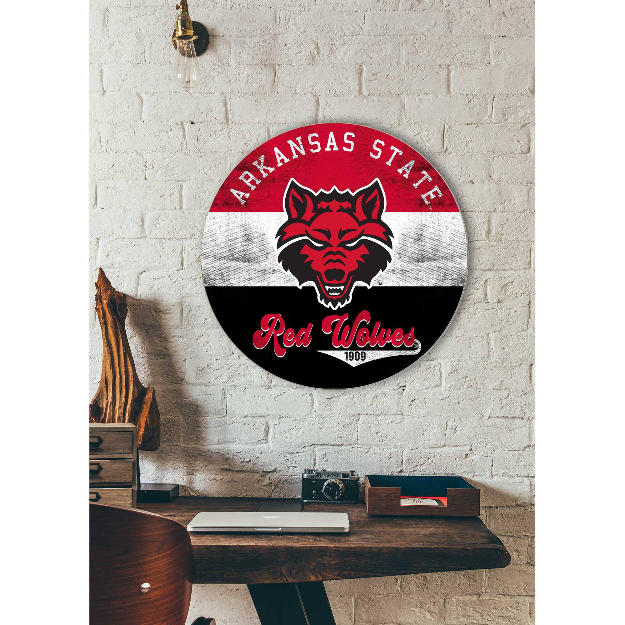 ARKANSAS STATE  
Red Wolves  
1909
