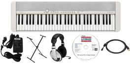 Casio - CTS1WE EPA Pack with Stand, Adapter, Headphones, and Software