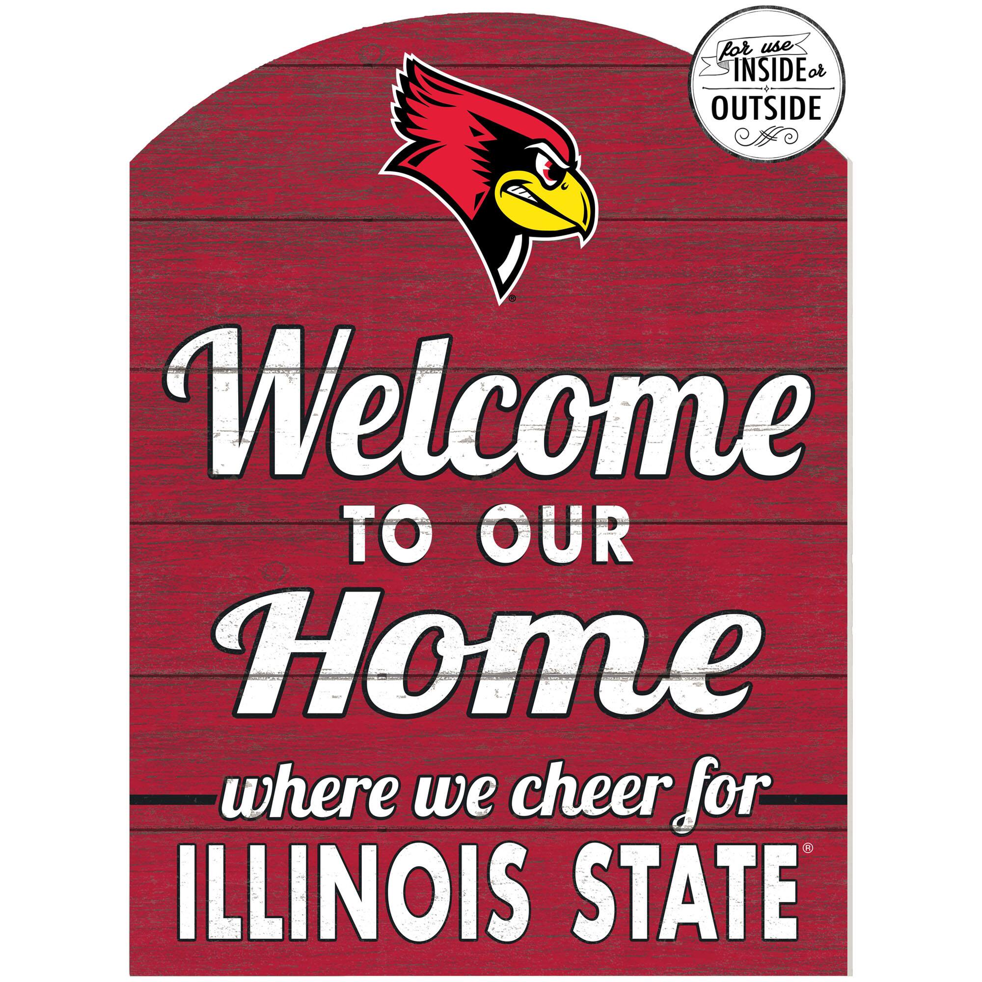 Illinois State Redbirds 16'' x 22'' Indoor/Outdoor Marquee Sign