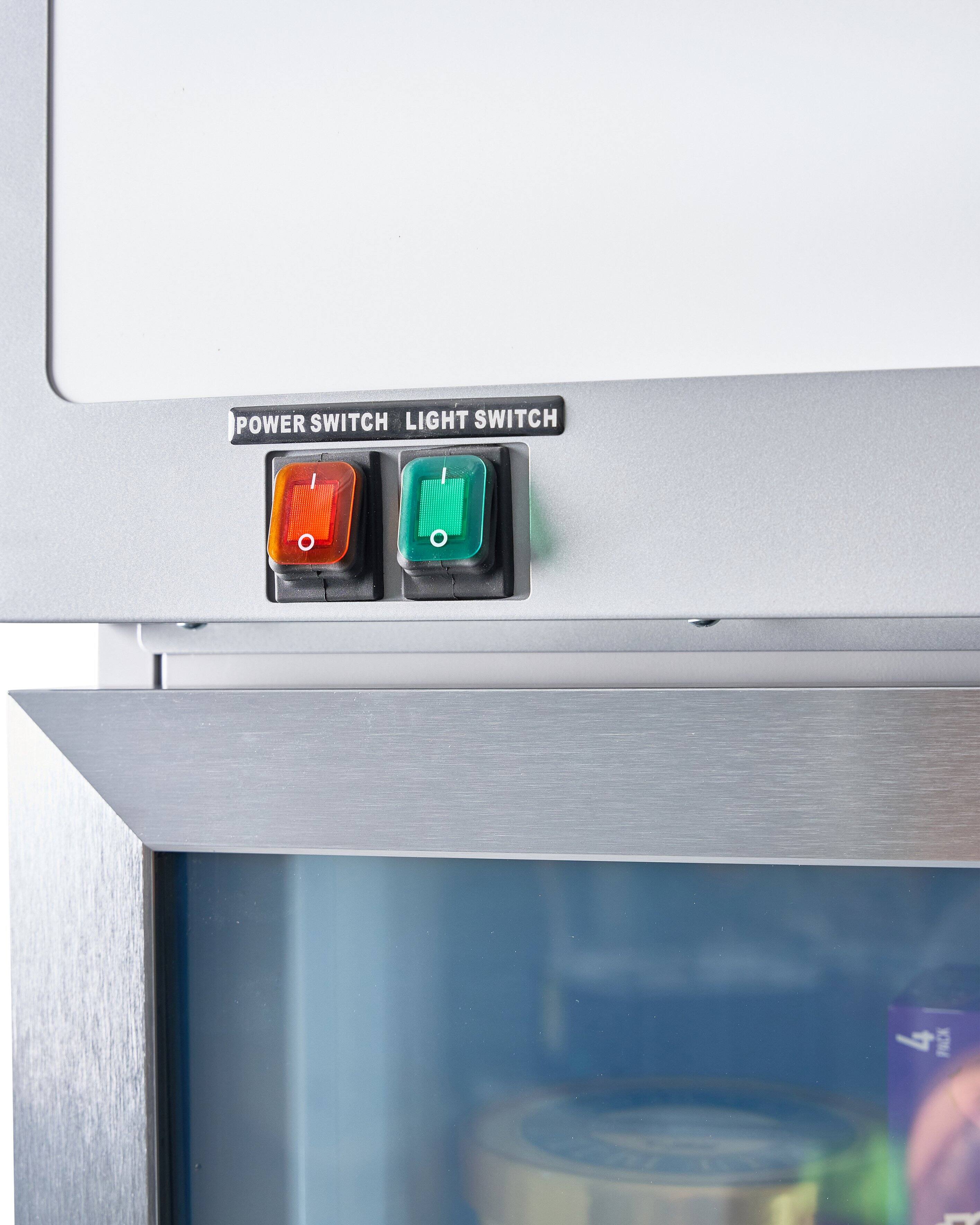 The text on the image reads "POWER SWITCH LIGHT SWITCH."