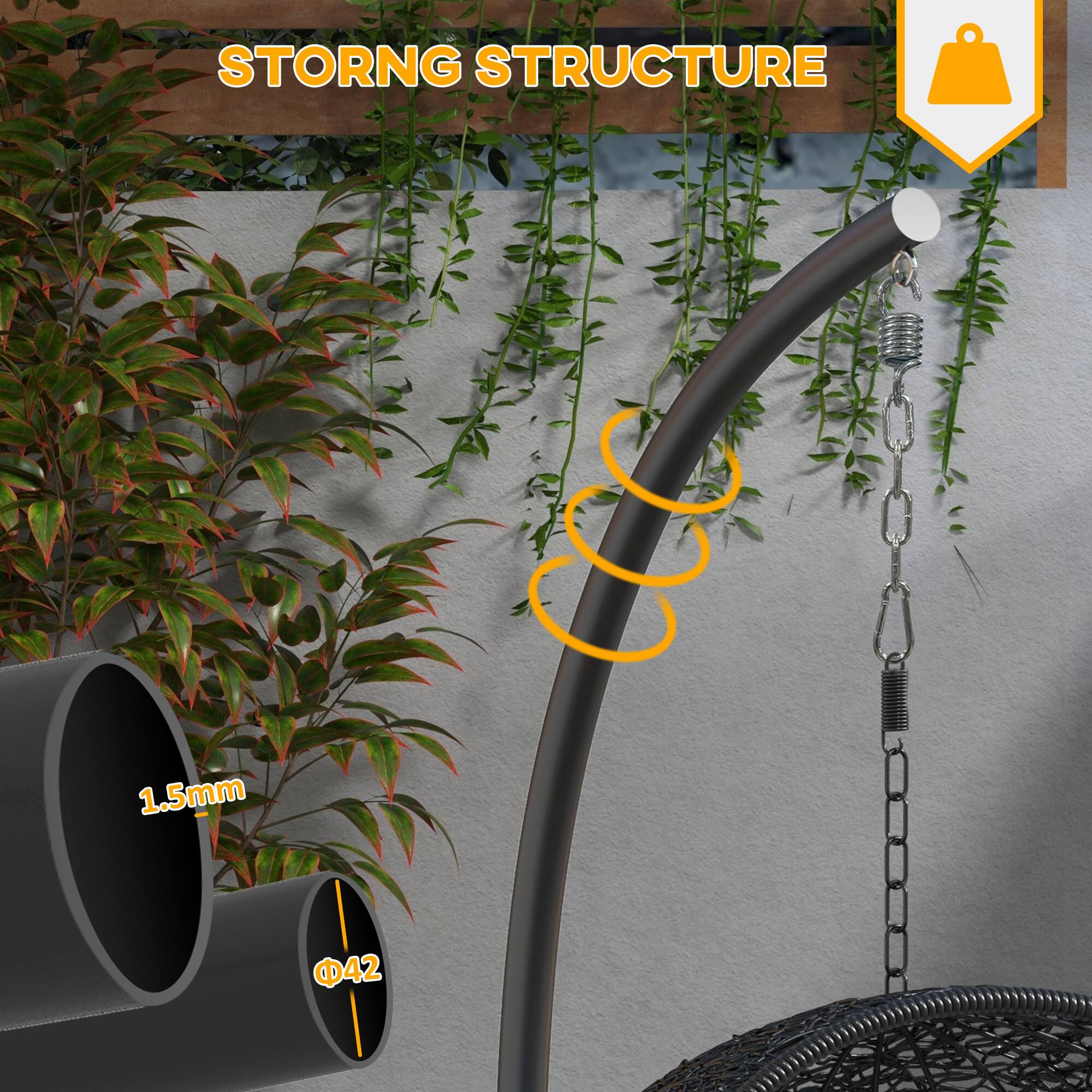 STORNG STRUCTURE 1.5mm Ø42