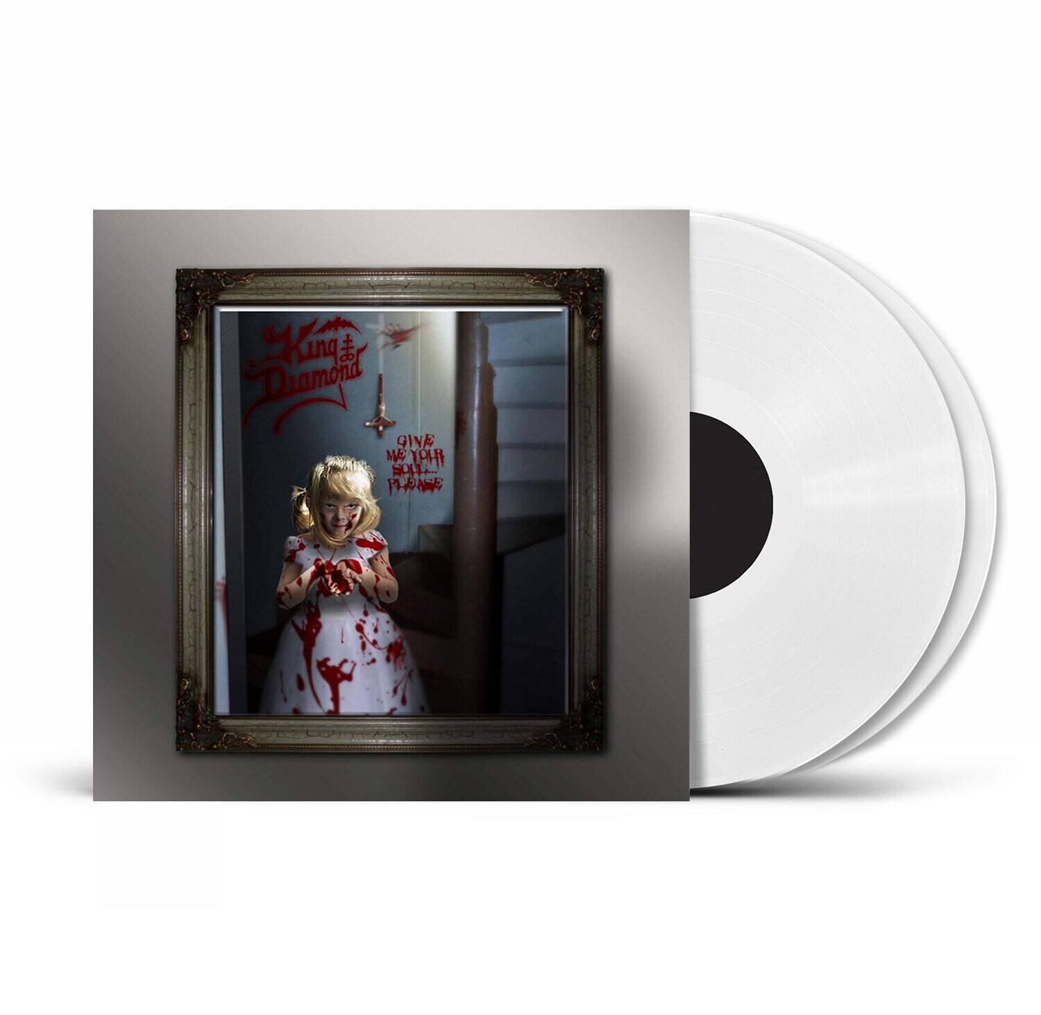 King Diamond - Give Me Your Soul Please - UK Exclusive White Vinyl   - VINYL LP price history on PriceWatchPro