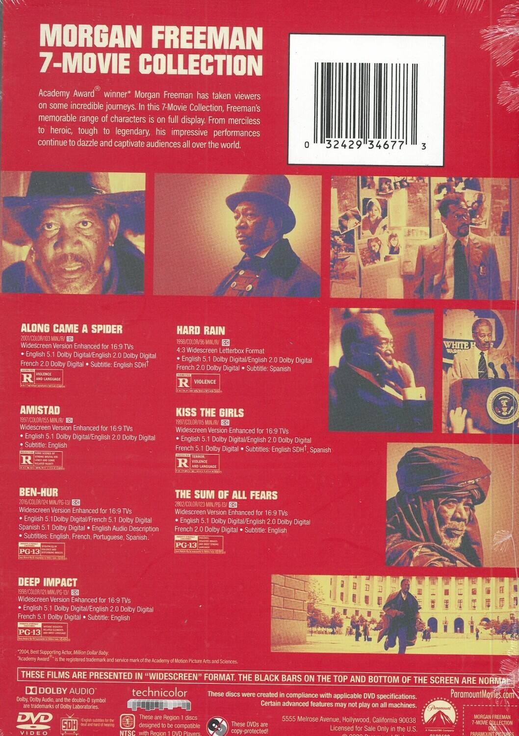 Alt View 1. Morgan Freeman: 7-Movie Collection   - DVD.