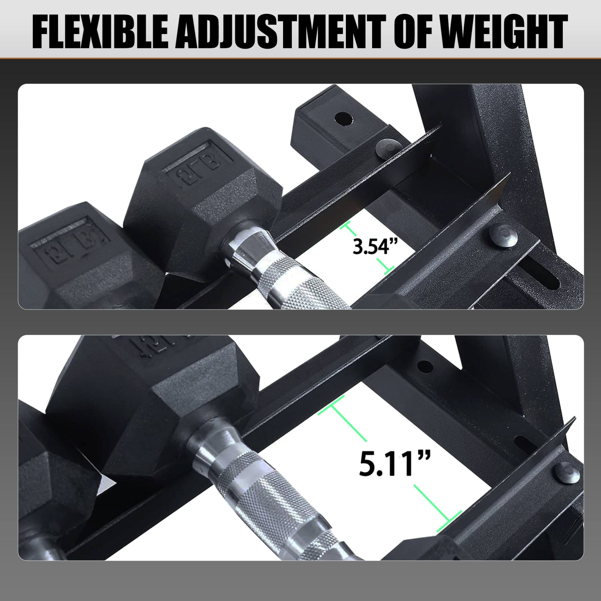 FLEXIBLE ADJUSTMENT OF WEIGHT

2FB 2 B 979

3.54"

5.11"