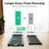Larger Area, Freer Running
Wide running belt for a free experience.
Larger Area
VS
Small Area
+33%
UREVO
Other
42.5"
16.5"