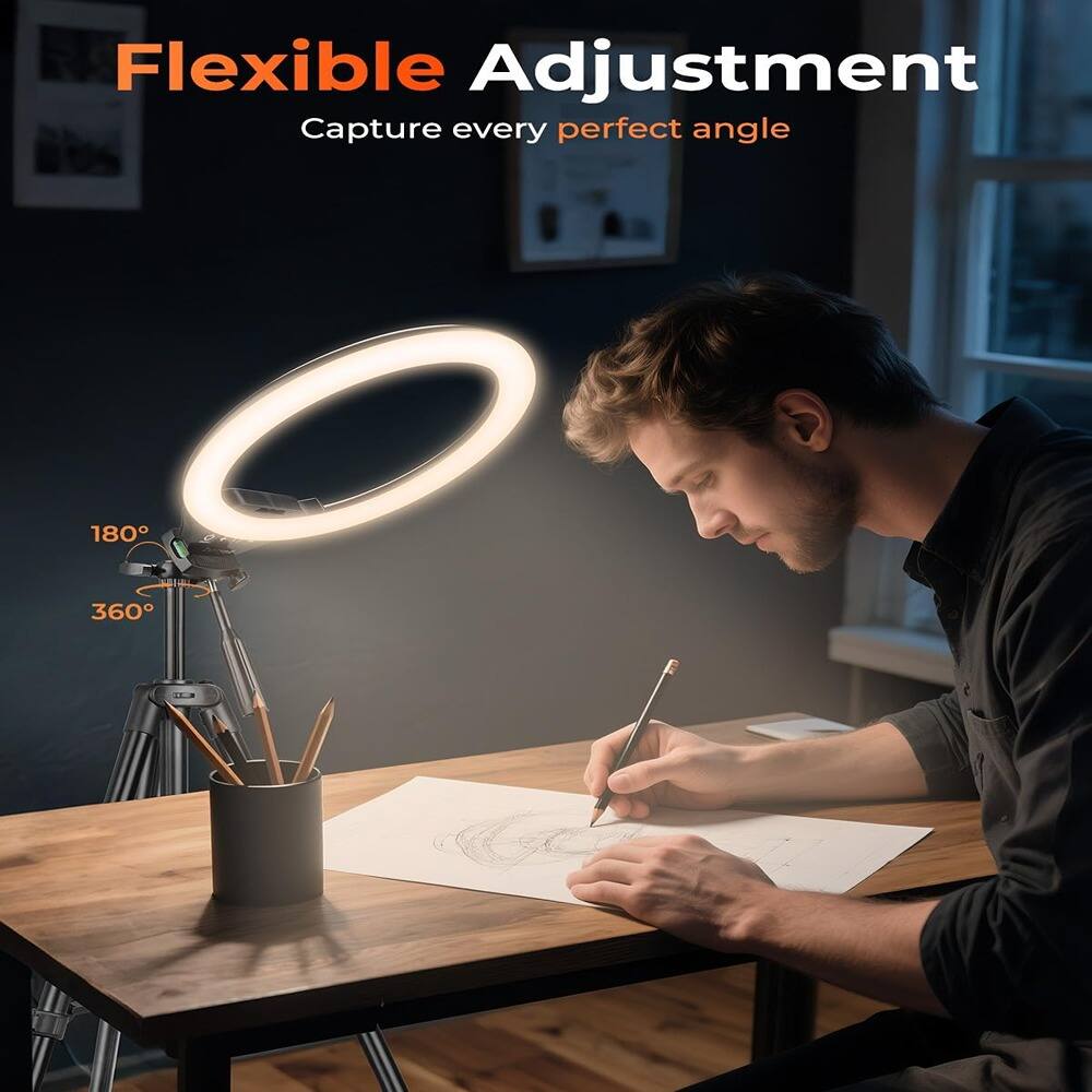 Flexible Adjustment  
Capture every perfect angle  

180°  
360°