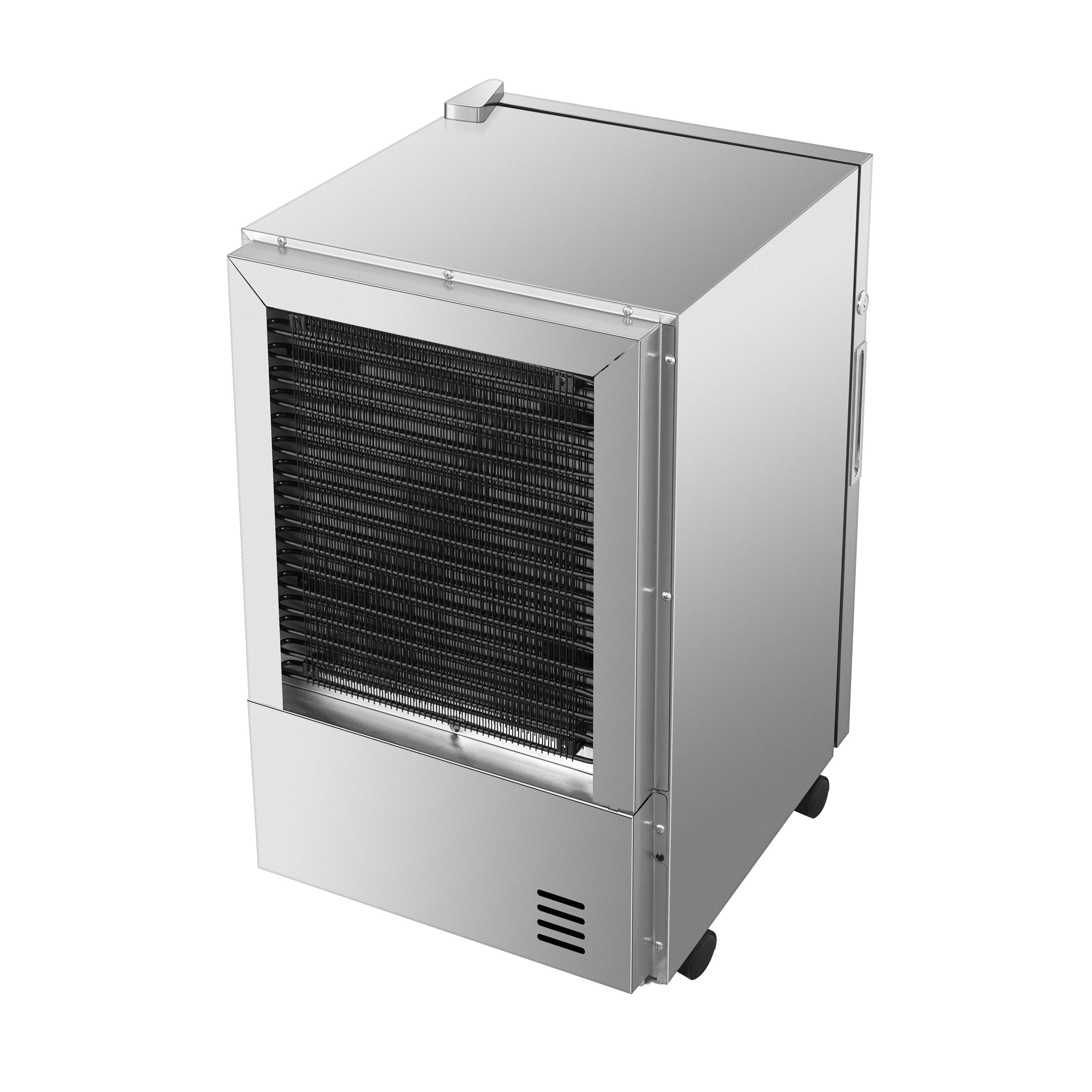 Alt View 9. Equator - Equator 2.3cf Outdoor/Indoor 85 Cans | Beverage Refrigerator IPX4 Waterproof SS Builtin/FS Quiet 42dB - 110V - Stainless.