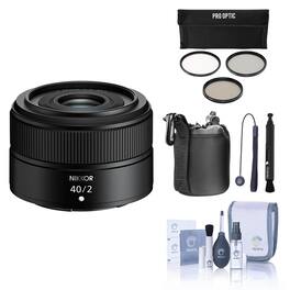 Bundle - Nikon - NIKKOR Z 40mm f/2 Lens with Essentials Kit