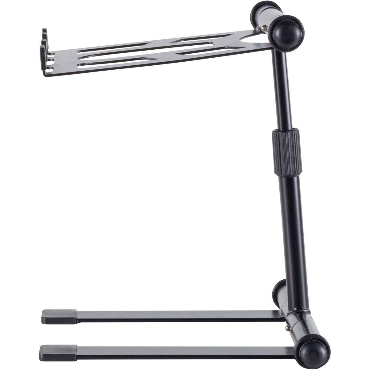 Alt View 2. Headliner - Noho Laptop Stand for Laptops up to 17", Adjustable Rotating Steel Stand with Tilt Function and Fold-Flat Design - Black.
