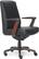 Front. La-Z-Boy - Bennett Bonded Leather Executive High-Back Ergonomic Office Chair - Black.
