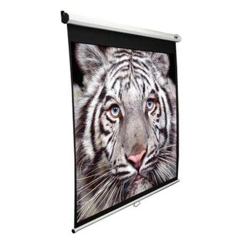 Front Standard. Elite Screens - Manual Projection Screen - White/Black.