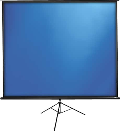 Elite Screens Tripod Series 1 Portable Projector Screen White Black T1uwv1 Best Buy