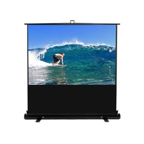 Front Standard. Elite Screens - ezCinema Plus Portable Projection Screen - White/Black.