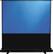 Front. Elite Screens - ezCinema Series 80" Portable Projector Screen - White/Black.