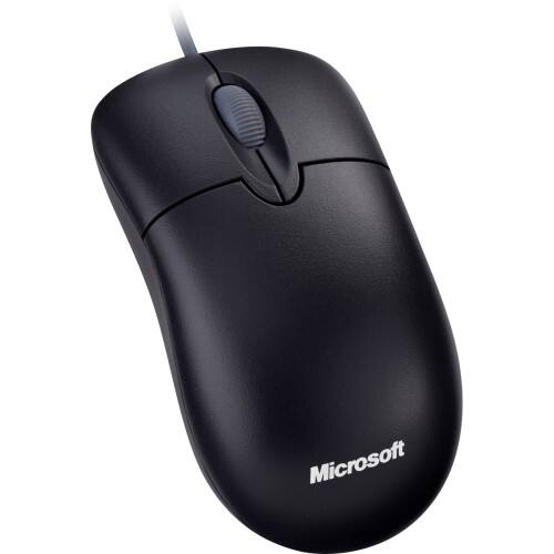Front Standard. Microsoft - Basic Optical Mouse.