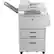 Front Standard. HP - LaserJet Laser Multifunction Printer - Monochrome - Plain Paper Print - Floor Standing.