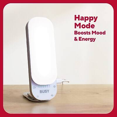 Happy Mode  
Boosts Mood & Energy  

BUSY