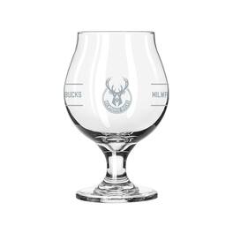 Logo Brands - Milwaukee Bucks 16oz. Belgium Glass - Multicolor