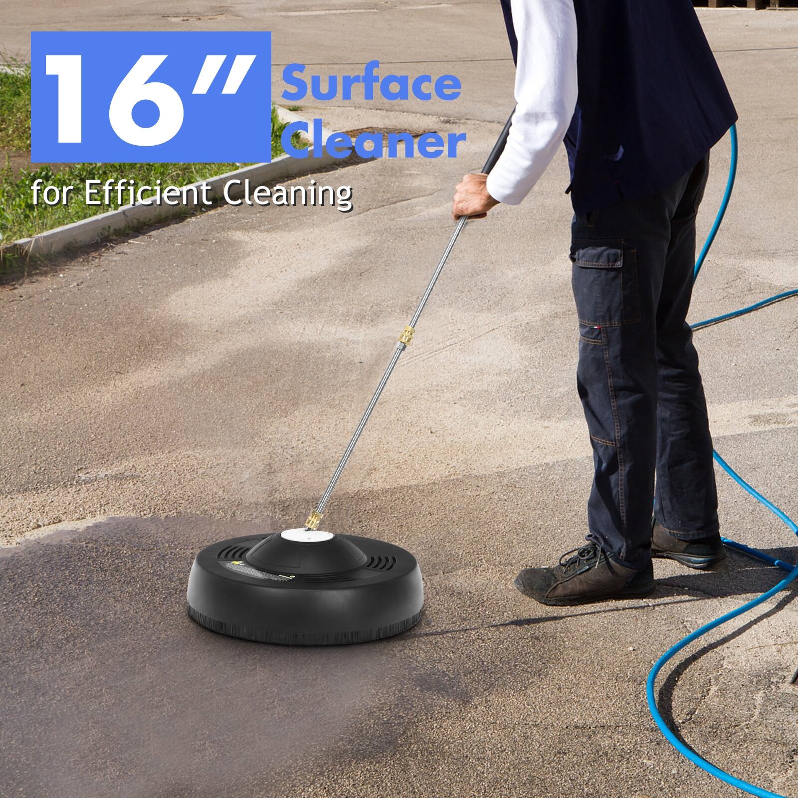 16" Surface Cleaner
for Efficient Cleaning