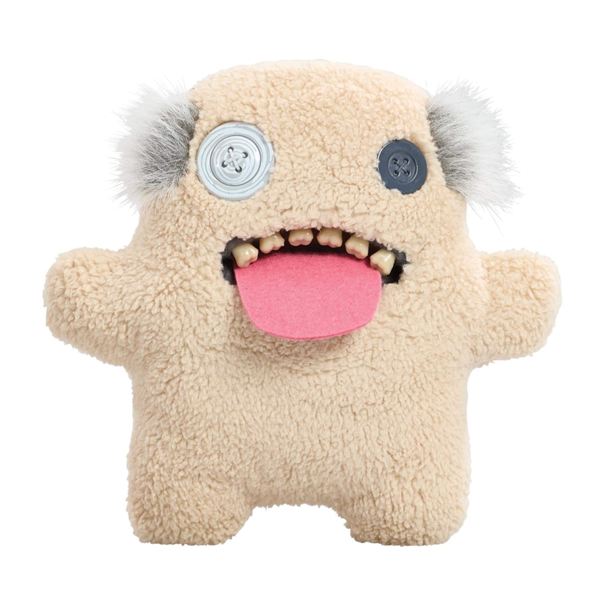 ZURU - Fuggler Hairy Fuggs 9 Inch Plush | Oogah Boogah (Balding) - Tan