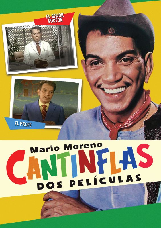 Cantinflas Dos Películas El Senor Doctor El Profe Dvd Best Buy