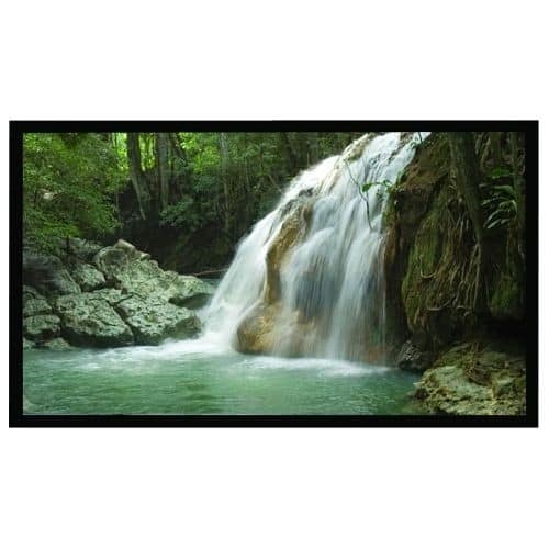 Front Standard. Draper - Accuscreens Electric Projection Screen.