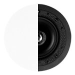 Front. Definitive Technology - DI Series 5-1/4" Round In-Ceiling Speaker (Each) - White.