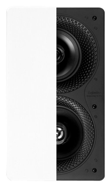 Front Zoom. Definitive Technology - DI Series Dual 5-1/4" Bipolar Surround In-Wall Speaker (Each) - White.