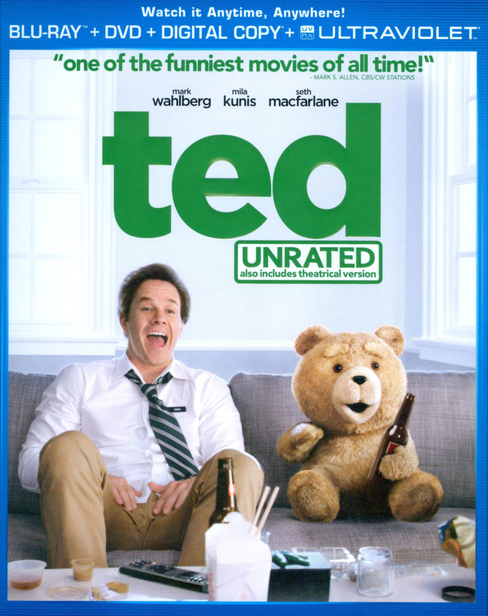 Ted [2 Discs] [Includes Digital Copy] [UltraViolet] [Blu-ray/DVD] [2012] -  Best Buy
