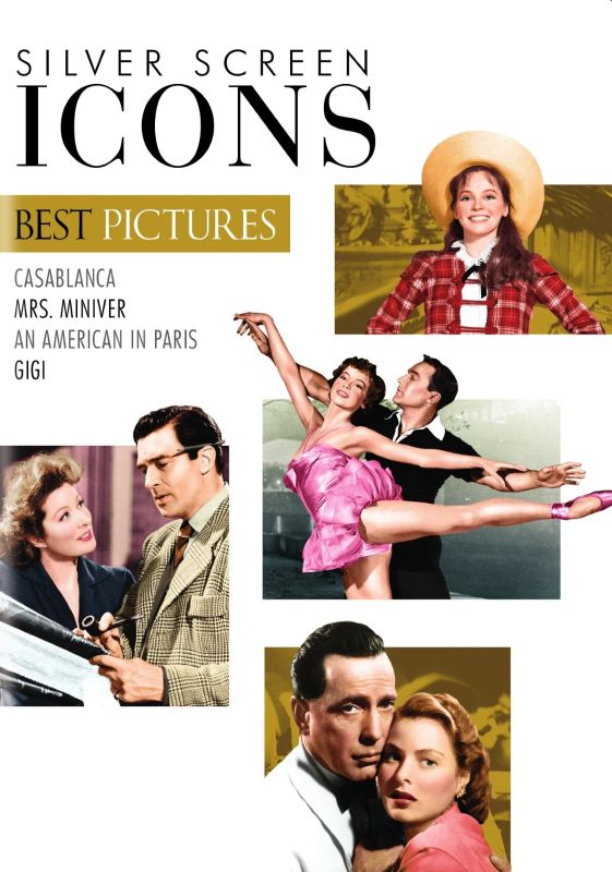 

Silver Screen Icons: Best Pictures- Casablanca/Mrs. Miniver/An American in Paris/Gigi [4 Discs] [DVD]