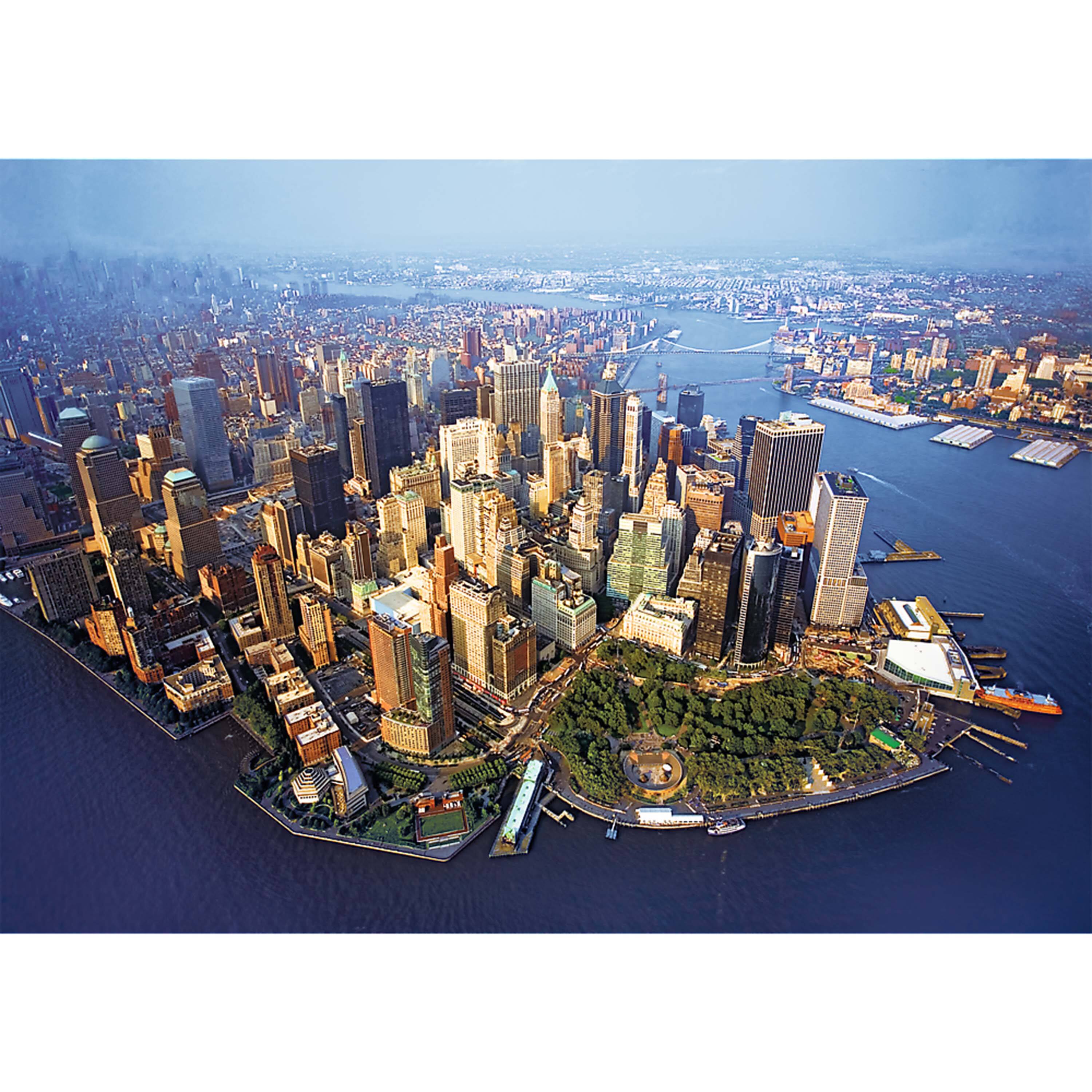 Angle. Trefl - Trefl Red 1000 Piece Puzzle - New York.