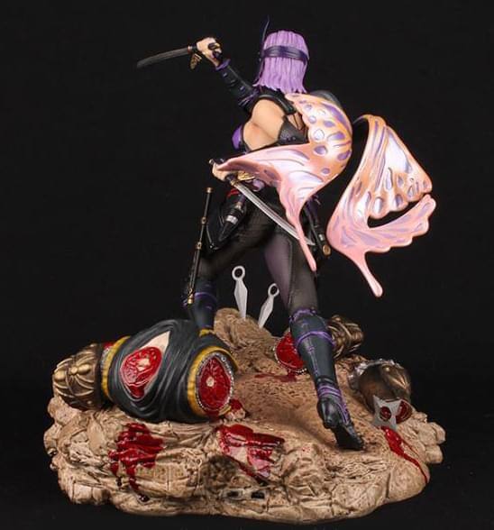 Alt View 10. Multiverse Studio - Ninja Gaiden 3: 13" 1:6 Scale Ayane Resin Statue With LED Lighting - Black.