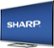 Left Zoom. Sharp - AQUOS Q+ Series - 70" Class (69-1/2" Diag.) - LED - 1080p - Smart - 3D - HDTV.