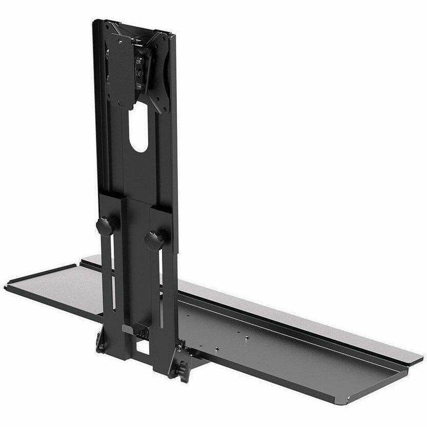 Alt View 4. Monoprice - Monoprice Workstream Wall Mount for Workstation, Keyboard, Monitor, Computer, Mouse, Display Screen - Height Adjustable - Unknown.