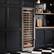 Back. Ca'Lefort - 24 inch Wine Cooler Refrigerator,166-Bottle Freestanding/Built-In Wine Fridge stainless steel for Home,Bar,Office - Stainless Steel.