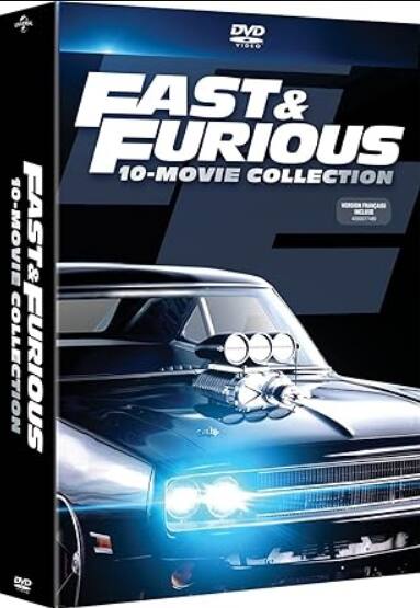 Angle. Fast & Furious: 10-movie Collection (Box Set) [DVD].