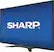 Left. Sharp - AQUOS Q Series - 70" Class (69-1/2" Diag.) - LED - 1080p - Smart - HDTV - Black.