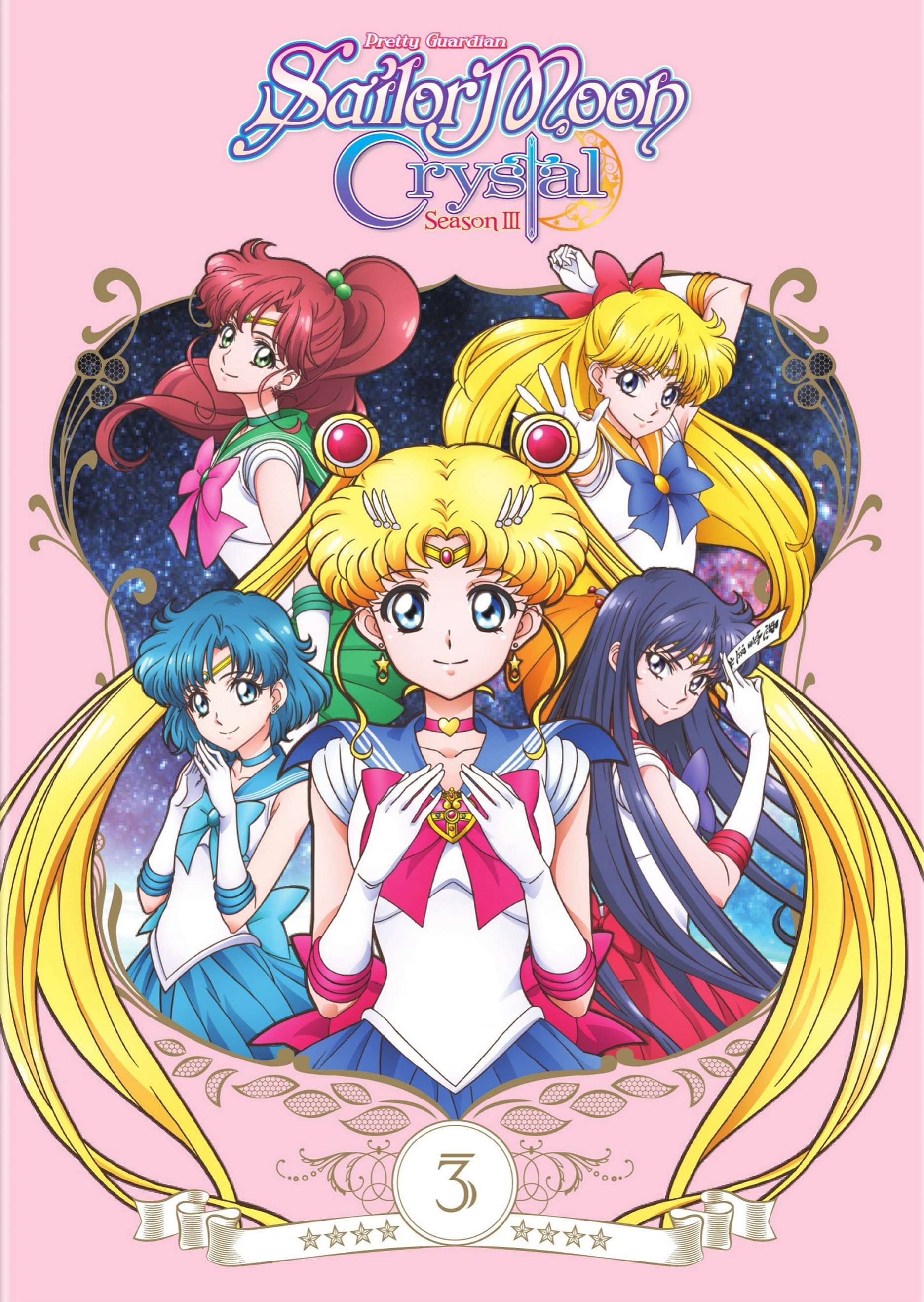 DVD Anime Sailor Moon Crystal Complete TV Series 1-39 End Season 1-3  English Dub