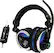 Angle Standard. Turtle Beach - EarForce Headset - Black/Blue/Chrome.