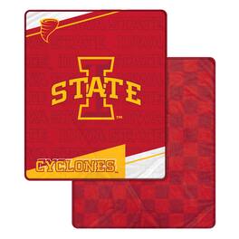 Pegasus - Iowa State Cyclones 60" x 70" Diagonal Ghost Checkered Double-Sided Blanket - Multicolor