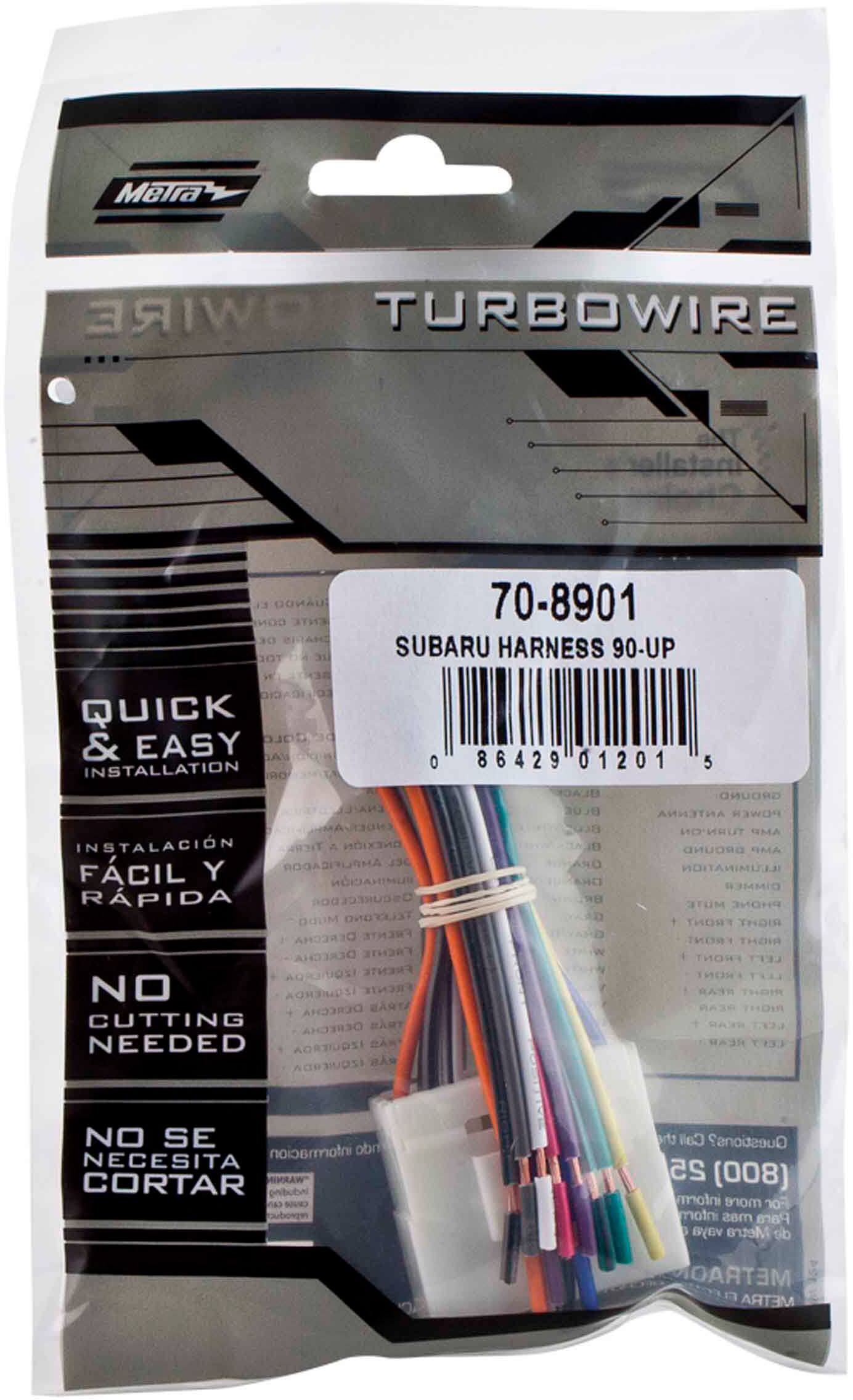 Alt View 11. Metra - Wiring Harness for Select 1993-2013 Subaru - Multi.