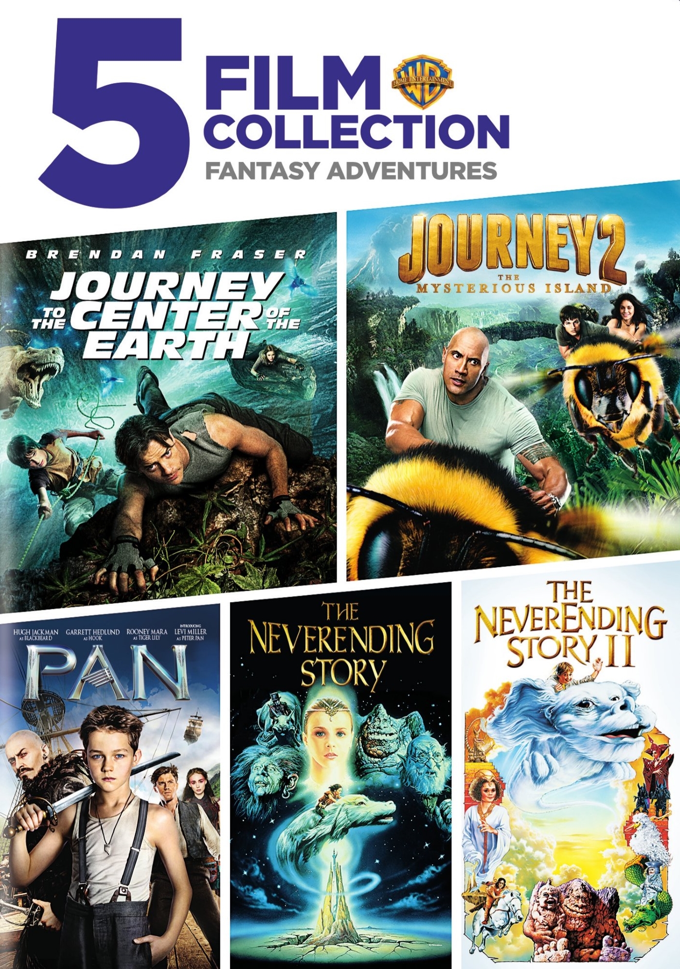 Groot universum Bewolkt nicht 5 Film Favorites: Fantasy Adventures [DVD] - Best Buy