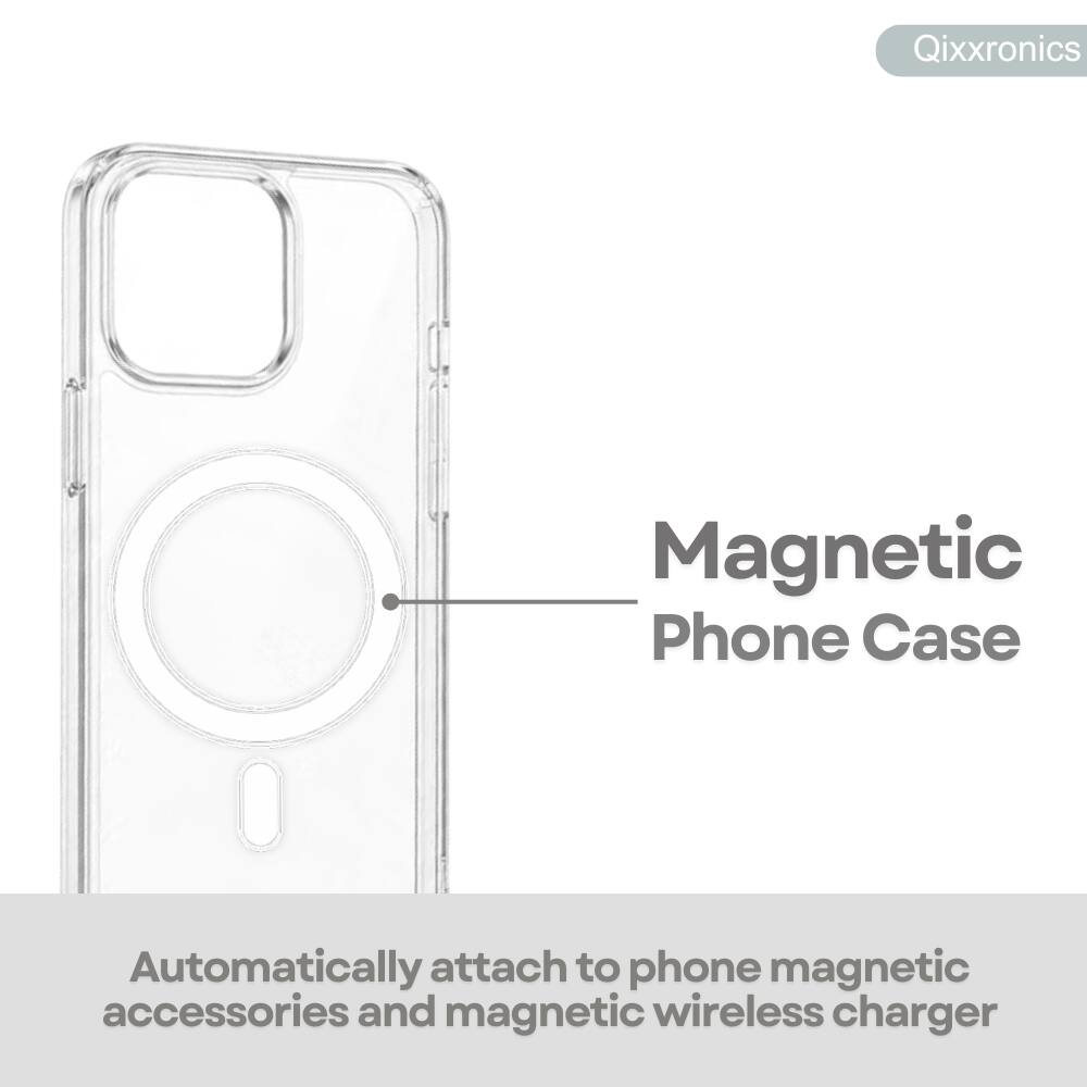 Qixxronics E Phone Magnetic Case

Automatically attach to phone magnetic accessories and magnetic wireless charger