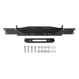 VEVOR - Winch Mount, Winch Capacity of 12000 lbs / 5443 kg,Trailer Hitch Winch Mount for Select Jeep Wrangler JL/JLU & Gladiator - Black