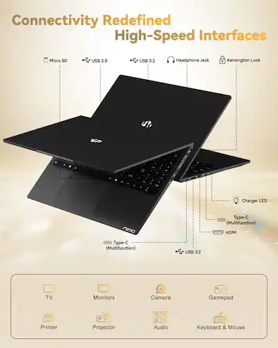 FUNYET 15,6 pollici Gaming Laptop,Win 11 Computer Portatile R7 5700U,RAM 32GB SSD 1TB Laptop Notebook,Tastiera Retroilluminata Portatile,WiFi,6000AMH,HDMI FUNYET 15,6 pollici Gaming Laptop,Win 11 Computer Portatile R7 5700U,RAM 32GB SSD 1TB Laptop Notebook,Tastiera Retroilluminata Portatile,WiFi,6000AMH,HDMI
