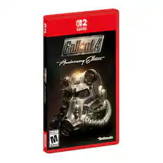 8 D 2 NINTENDO 2 SWITCH. Fallout 4 Anniversary Edition an i Cintendo MATURE 17+ M ESRB "Bethesda
