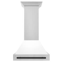 ZLINE Autograph Edition - 30 inches - Externally Vented - Wall Range Hood - Stainless Steel