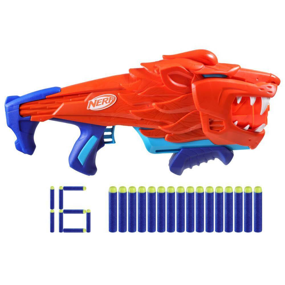 Hasbro F8646 Nerf Junior Wild Lionfury Dart Blaster