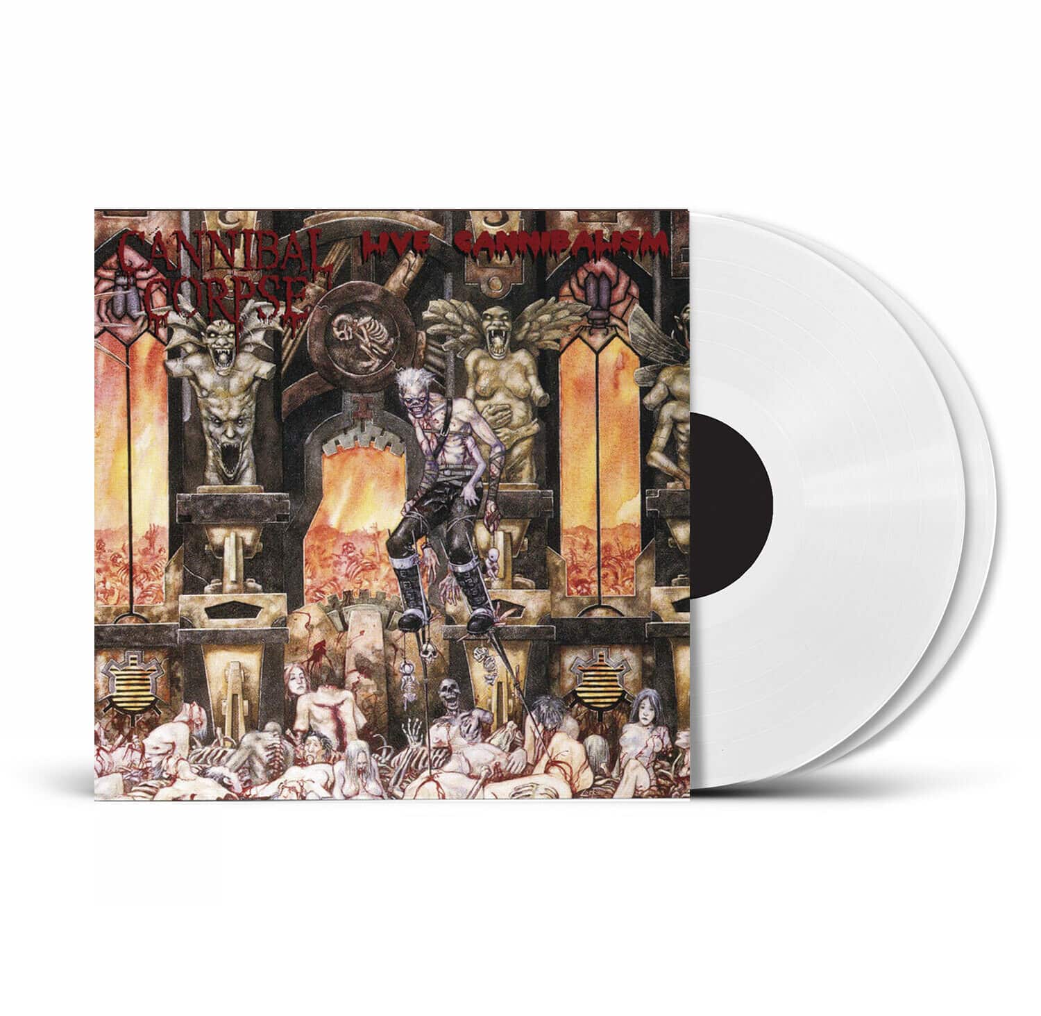 Cannibal Corpse - Live Cannibalism - UK Exclusive White Vinyl   - VINYL LP